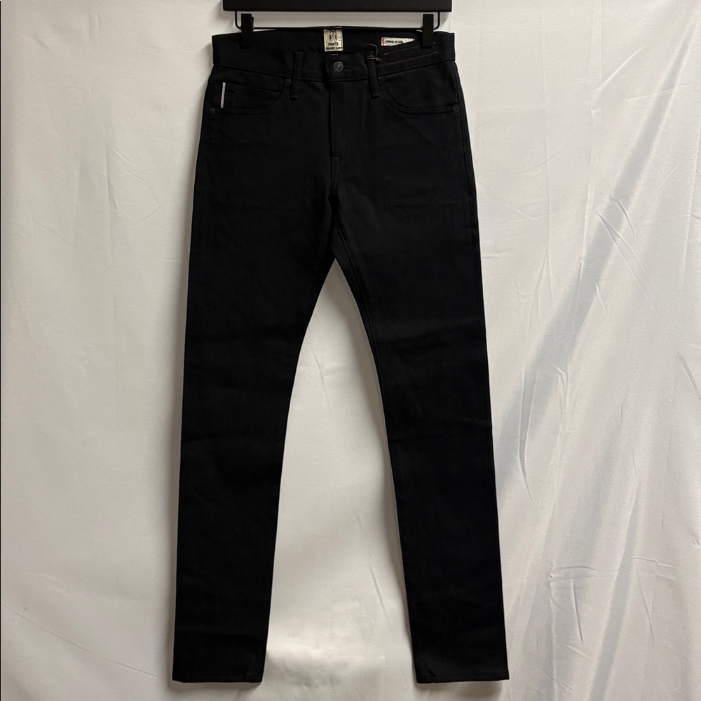 NWT Hiroshi Kato Selvedge Jeans Black Size 29 Made in USA